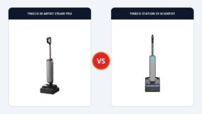 So sánh đối đầu So sánh Tineco Floor One S9 Artist Steam Pro và Station S9 Scientist: Hơi nước 160°C hay Tia áp lực HydroBurst?