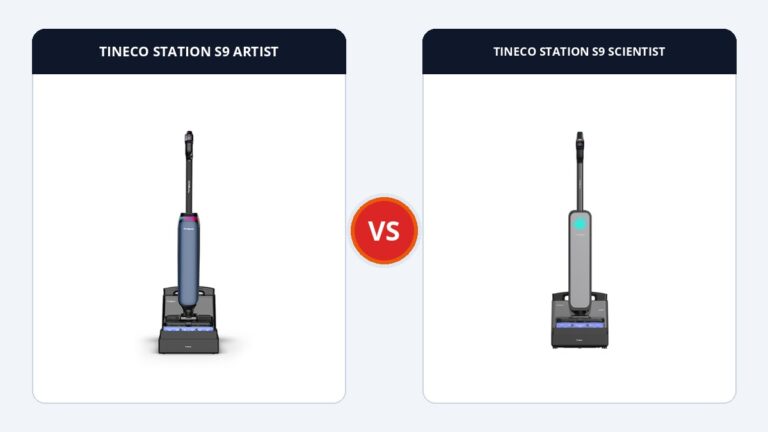 So sánh Tineco Station S9 Artist và Station S9 Scientist: Hai biểu tượng trạm sạc toàn năng đối đầu
