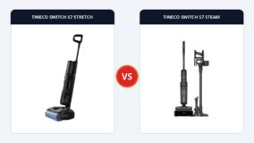 So sánh đối đầu So sánh Tineco Switch S7 Stretch và Switch S7 Steam: Khác biệt công nghệ ngả phẳng Stretch vs Hơi nước Steam