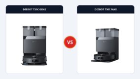 So sánh đối đầu So sánh Ecovacs Deebot T30C Gen 2 và T30C Max: Hai cỗ máy 25.000Pa đâu là chân ái?