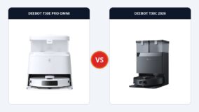 So sánh đối đầu So sánh Ecovacs Deebot T30E Pro Omni và T30C 2026: Nâng cấp lực hút 20.000Pa và Giặt nước nóng 75°C
