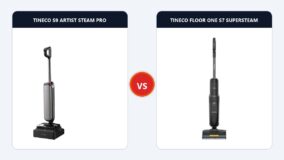 So sánh đối đầu Tineco Floor One S9 Artist Steam Pro và Tineco Floor One S7 SuperSteam
