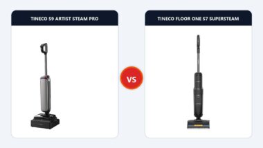 So sánh đối đầu Tineco Floor One S9 Artist Steam Pro và Tineco Floor One S7 SuperSteam