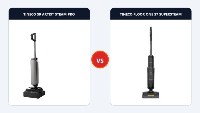 So sánh Tineco Floor One S9 Artist Steam Pro và S7 SuperSteam: Đỉnh cao máy lau sàn hơi nước