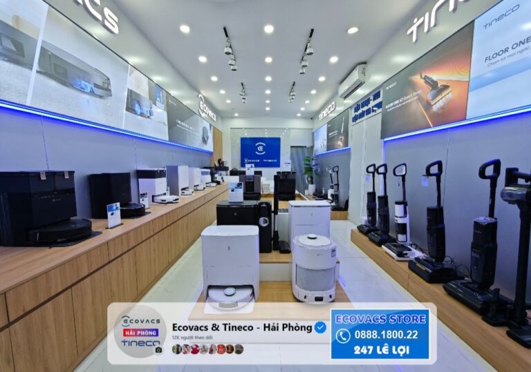 Top 3 Địa Điểm Mua Robot Ecovacs & Tineco Chính Hãng Tại Hải Phòng